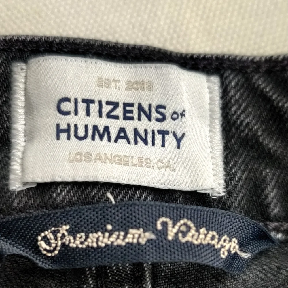 Citizens of Humanity Women's Black Jeans Size 23 - Picture 3 of 10